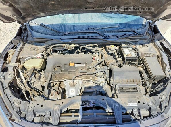 19XFC2F72HE006581 2017 HONDA CIVIC Gray Rear interior view
