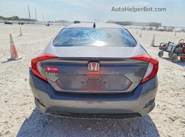 19XFC2F72HE006581 2017 HONDA CIVIC Gray Rear view