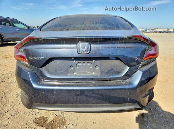 19XFC2F74GE028774 2016 HONDA CIVIC Blue Rear view