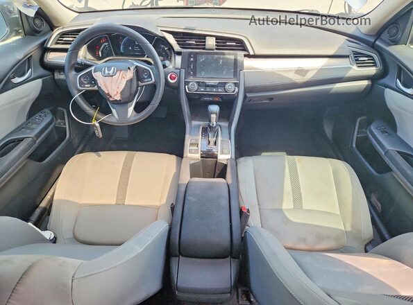 19XFC2F74GE028774 2016 HONDA CIVIC Blue Dashboard view
