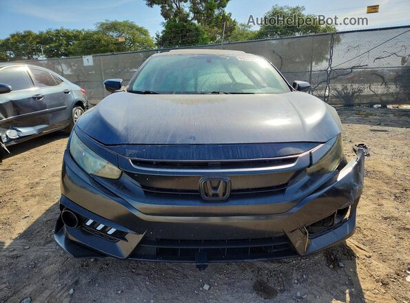 19XFC2F74GE028774 2016 HONDA CIVIC Blue Front view
