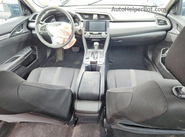 19XFC2F75HE205012 2017 HONDA CIVIC Черный Вид панели приборов