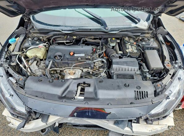 19XFC2F75HE205012 2017 HONDA CIVIC Черный Вид задней части салона