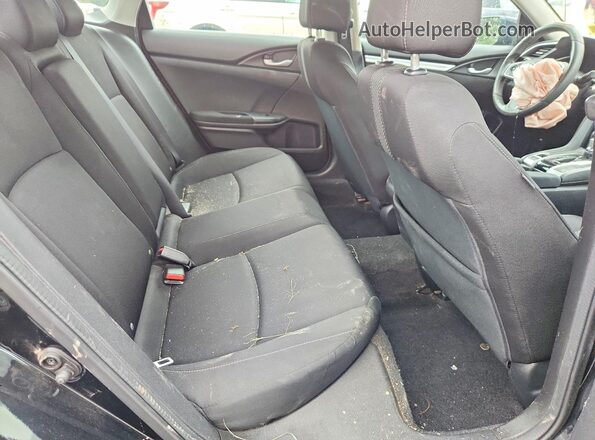 19XFC2F75HE205012 2017 HONDA CIVIC Черный Вид задних сидений