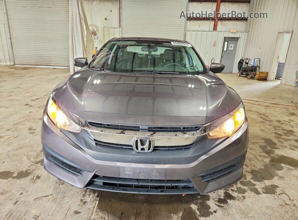 19XFC2F75JE207381 2018 HONDA CIVIC Серый Вид спереди