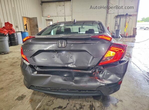 19XFC2F75JE207381 2018 HONDA CIVIC Серый Вид сзади