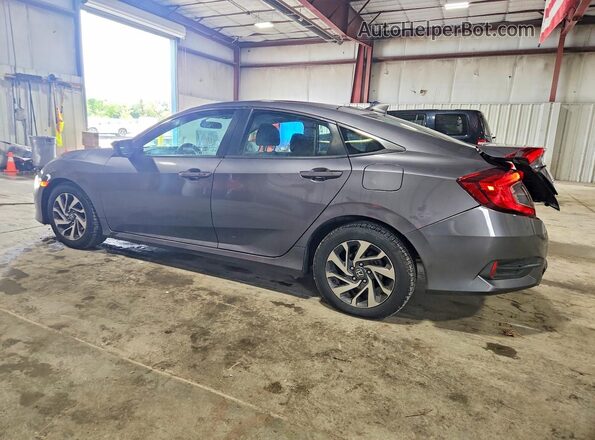 19XFC2F75JE207381 2018 HONDA CIVIC Серый Задняя левая четверть