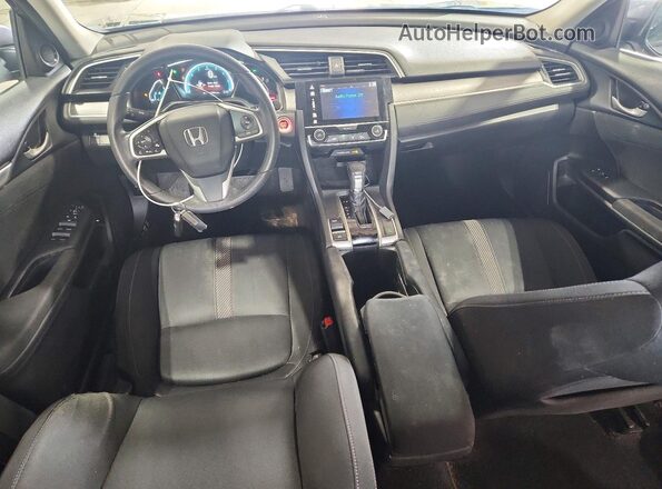 19XFC2F75JE207381 2018 HONDA CIVIC Серый Вид панели приборов