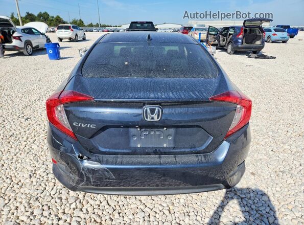 19XFC2F76JE012101 2018 HONDA CIVIC Blue Հետևի տեսք