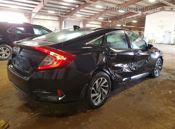 19XFC2F77HE221437 2017 HONDA CIVIC Black Trasero derecho