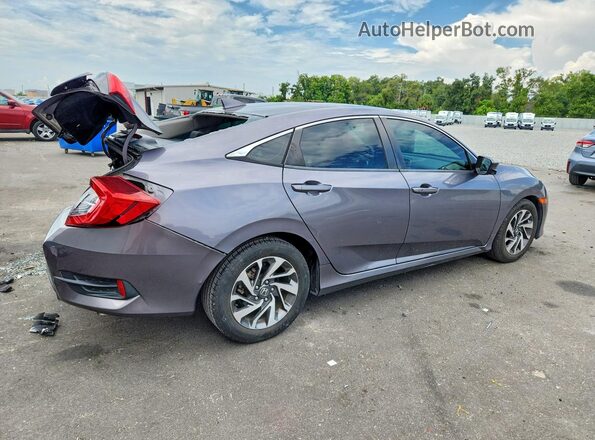 19XFC2F77JE027299 2018 HONDA CIVIC Угольный Задняя правая четверть