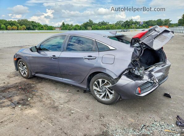 19XFC2F77JE027299 2018 HONDA CIVIC Угольный Задняя левая четверть