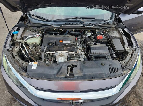 19XFC2F77JE027299 2018 HONDA CIVIC Угольный Вид задней части салона