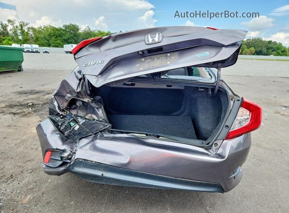 19XFC2F77JE027299 2018 HONDA CIVIC Угольный Вид сзади