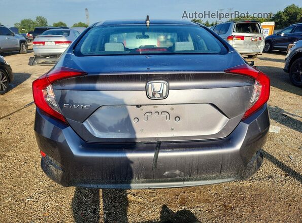 19XFC2F77JE033443 2018 HONDA CIVIC Gray Rear view