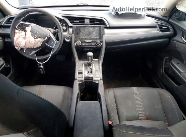 19XFC2F78GE229884 2016 HONDA CIVIC Black Вид панелі приладів