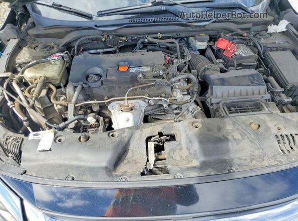 19XFC2F78GE229884 2016 HONDA CIVIC Black Вид задньої частини салону