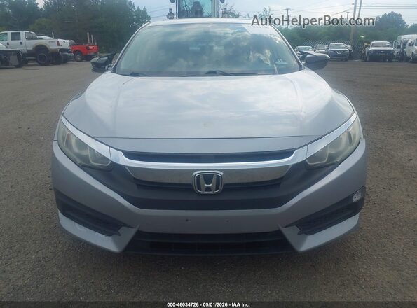 19XFC2F78GE242506 2016 HONDA CIVIC Silver ხელსაწყოთა პანელის ხედი