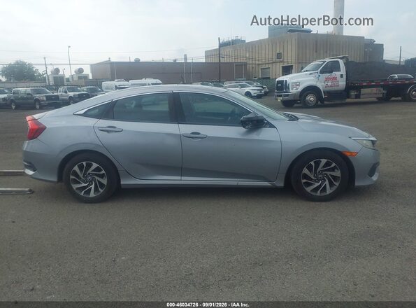 19XFC2F78GE242506 2016 HONDA CIVIC Silver უკანა სალონის ხედი