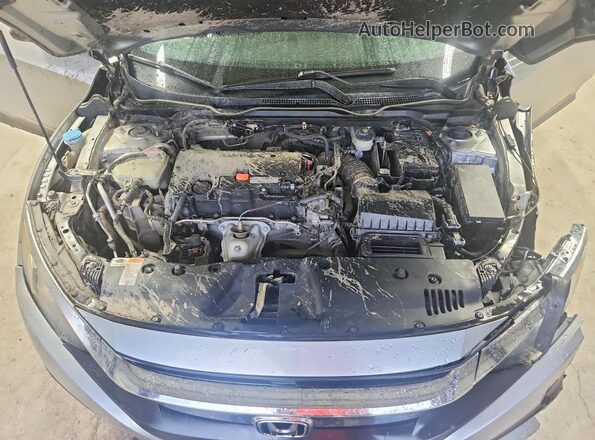 19XFC2F78HE073248 2017 HONDA CIVIC Silver Vista interior trasera