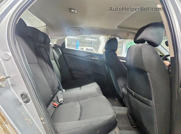 19XFC2F78HE073248 2017 HONDA CIVIC Silver Vista de los asientos traseros
