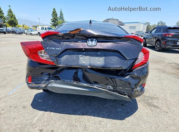 19XFC2F79HE232617 2017 HONDA CIVIC Black უკანა ხედი