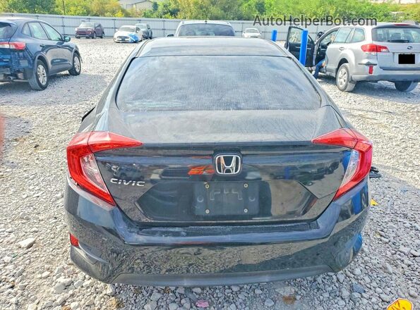 19XFC2F7XGE019514 2016 HONDA CIVIC Black Հետևի տեսք