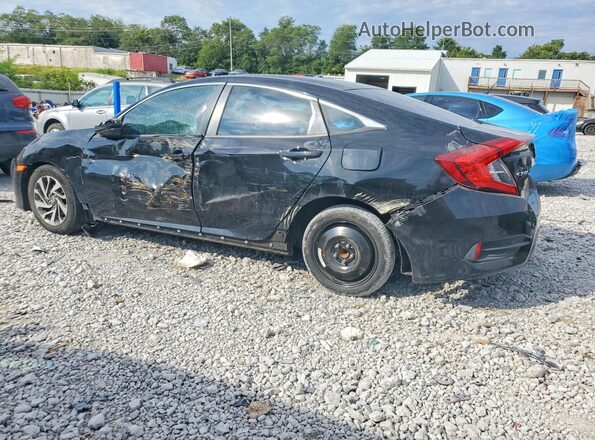 19XFC2F7XGE019514 2016 HONDA CIVIC Black Հետևի ձախ