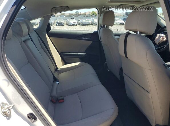 19XFC2F7XHE214773 2017 HONDA CIVIC White Widok tylnych siedzeń