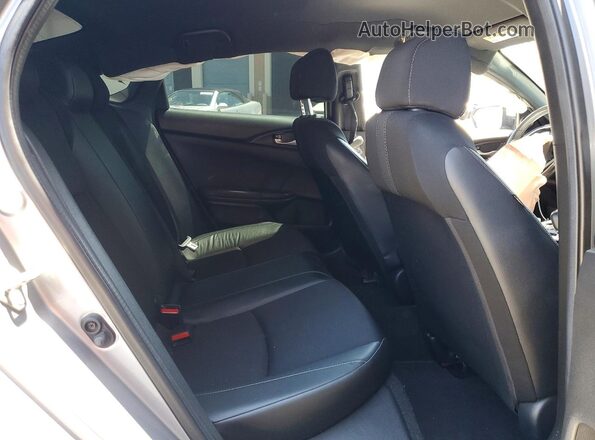 19XFC2F83KE214372 2019 HONDA CIVIC Silver უკანა სავარძლების ხედი