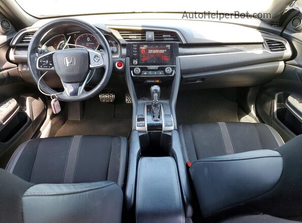 19XFC2F83LE210422 2020 HONDA CIVIC Black Առջևի վահանակի տեսք