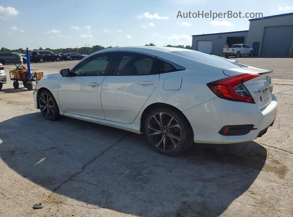 19XFC2F85KE011676 2019 HONDA CIVIC Белый Задняя левая четверть