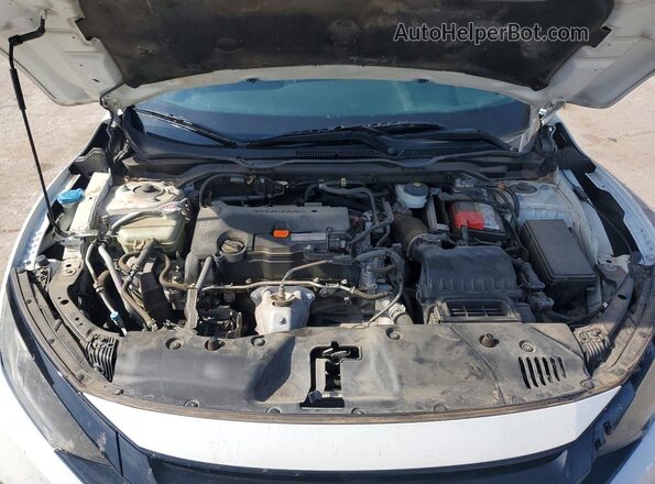 19XFC2F85KE011676 2019 HONDA CIVIC Белый Вид задней части салона
