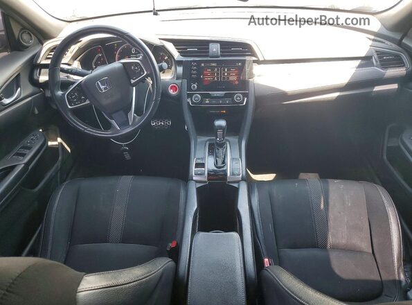 19XFC2F85KE212090 2019 HONDA CIVIC Silver Widok deski rozdzielczej