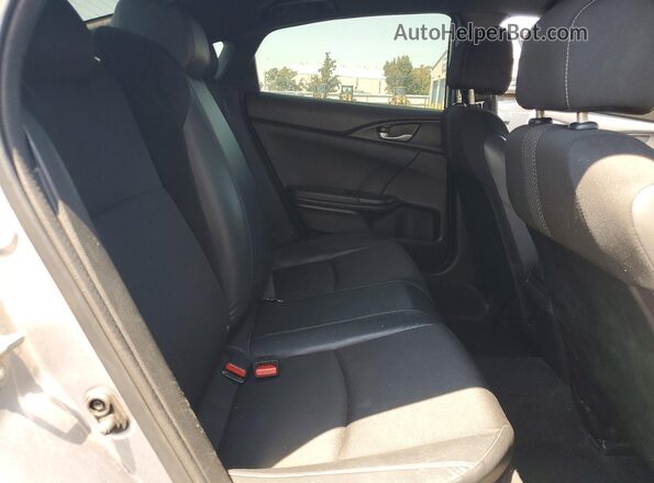 19XFC2F85KE212090 2019 HONDA CIVIC Silver Widok tylnych siedzeń