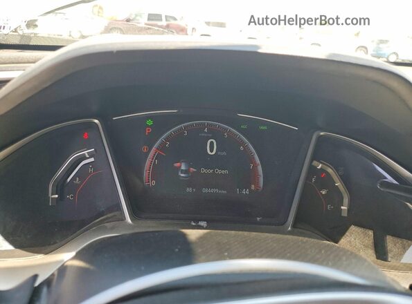 19XFC2F85KE212090 2019 HONDA CIVIC Silver Widok zestawu wskaźników