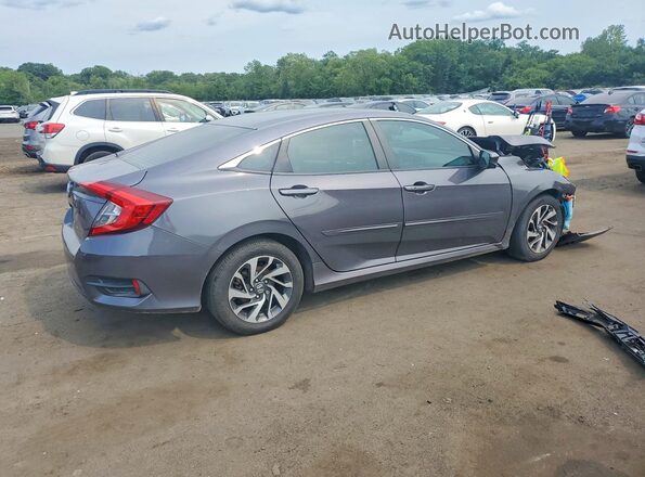 19XFC2F86GE244036 2016 HONDA CIVIC Gray Tył prawy