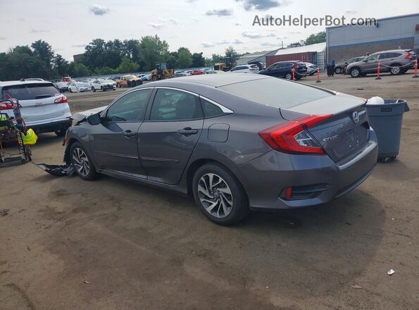 19XFC2F86GE244036 2016 HONDA CIVIC Gray Tył lewy