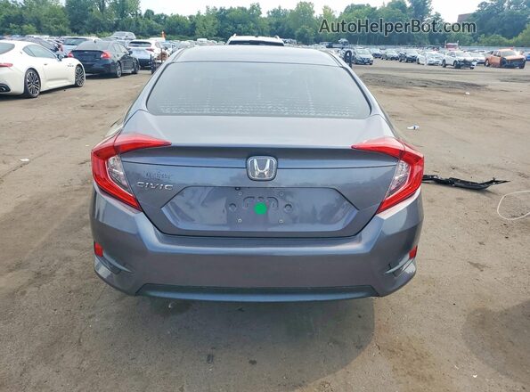 19XFC2F86GE244036 2016 HONDA CIVIC Gray Widok z tyłu