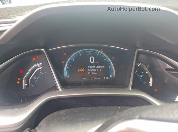 19XFC2F86GE244036 2016 HONDA CIVIC Gray Widok zestawu wskaźników