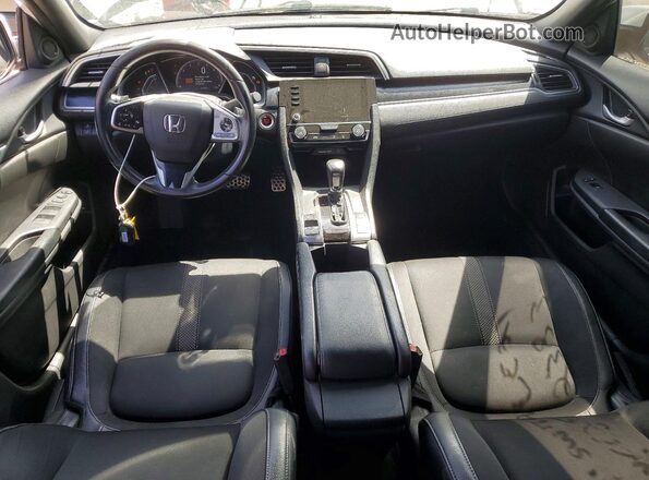 19XFC2F87LE212383 2020 HONDA CIVIC Белый Вид панели приборов
