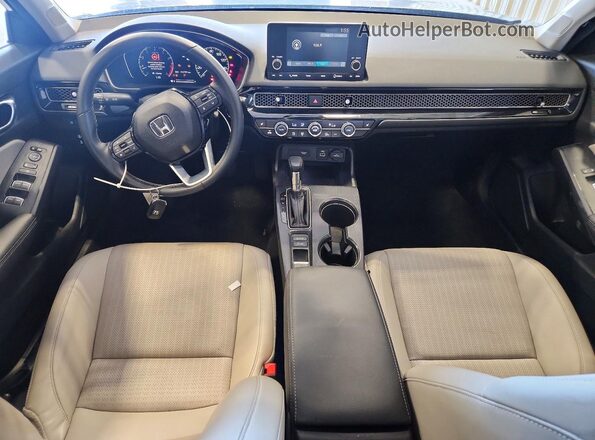 19XFL1H75PE014616 2023 HONDA CIVIC Gray წინა პანელის ხედი