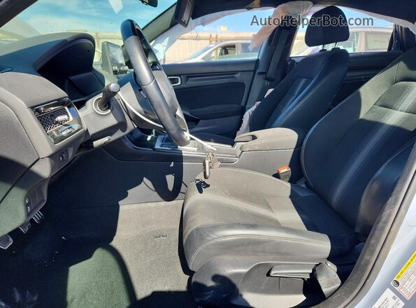 19XFL2G82PE013178 2023 HONDA CIVIC Blue Front interior view