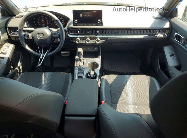 19XFL2H81SE035969 2025 HONDA CIVIC Синий Вид панели приборов