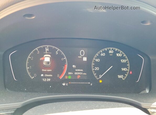 19XFL2H81SE035969 2025 HONDA CIVIC Синий Вид щитка приборов