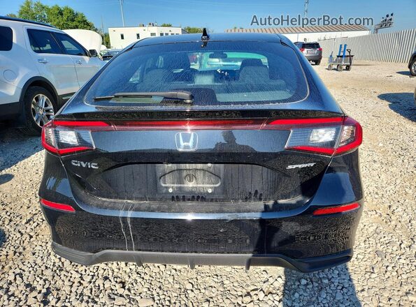 19XFL2H82PE000381 2023 HONDA CIVIC Black Rear view