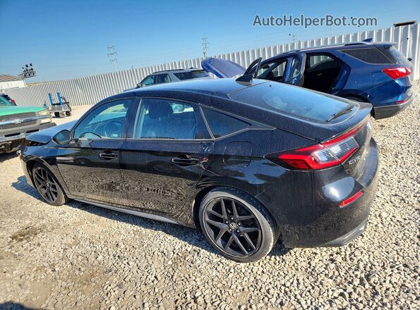 19XFL2H82PE000381 2023 HONDA CIVIC Black Rear left