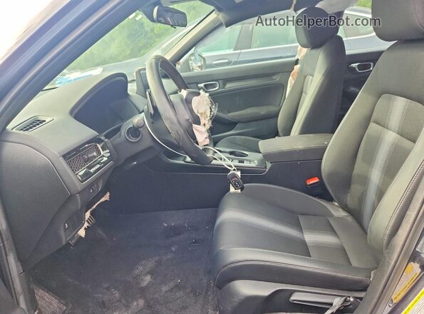 19XFL2H82SE026522 2025 HONDA CIVIC Black წინა სალონის ხედი