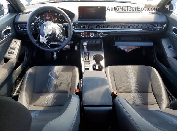 19XFL2H82SE026522 2025 HONDA CIVIC Black წინა პანელის ხედი