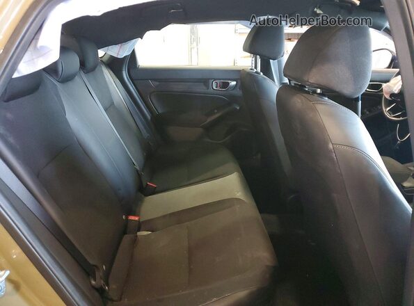19XFL2H82SE031767 2025 HONDA CIVIC Tan უკანა სავარძლების ხედი